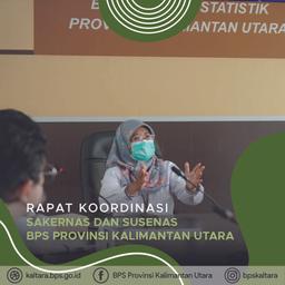 Rapat Koordinasi Sakernas dan Survei Sosial Ekonomi Nasional 2022 Kalimantan Utara