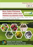 Result Of Inter-Censal Agricultural Survey 2018 Of Kalimantan Utara Province A2-Series