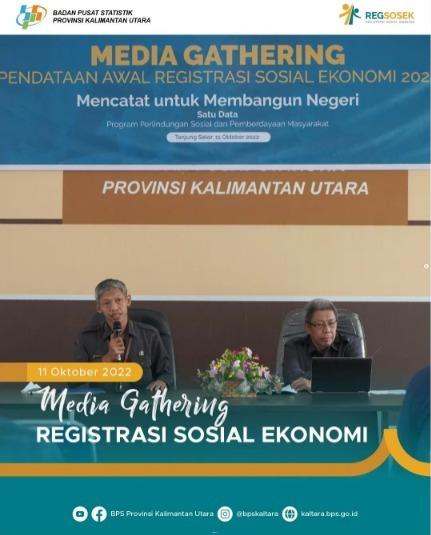 Media Gathering for Initial Socio-Economic Registration for 2022