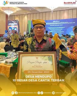 Desa Mendupo Raih 10 Besar Desa Cantik Terbaik