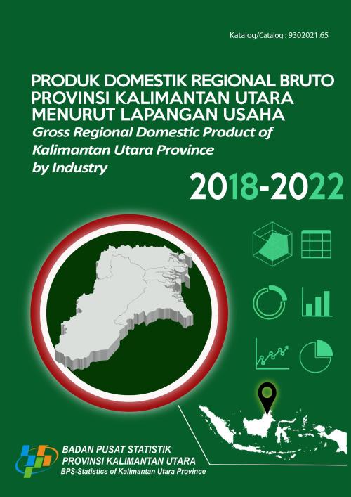 Gross Regional Domestic Product of Kalimantan Utara Province by Industry 2018-2022