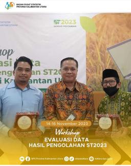 Workshop Evaluasi Data Hasil Pengolahan ST2023 Kalimantan Utara