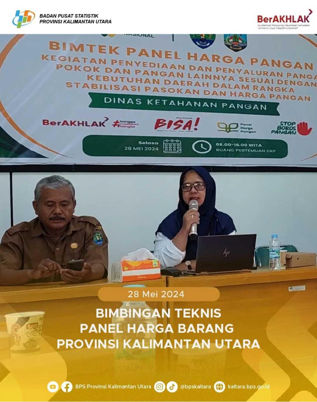 Bimtek Panel Harga Pangan di Kabupaten Bulungan