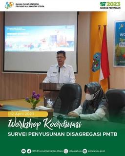 Workshop Koordinasi Survei Penyusunan Disagregasi PMTB