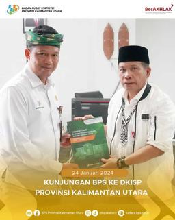 Kunjungan BPS ke DKISP Provinsi Kalimantan Utara