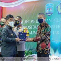 BPS Provinsi Kalimantan Utara Raih Penghargaan dari Kanwil DJPb Provinsi Kalimantan Utara