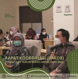 Rapat Koordinasi Pendataan Survei Biaya Hidup (SBH) 2022 Provinsi Kalimantan Utara