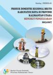 Produk Domestik Regional Bruto Kabupaten/Kota Di Provinsi Kalimantan Utara Menurut Pengeluaran 2013-2017