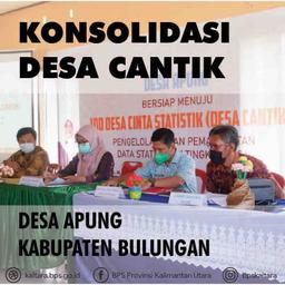 Konsolidasi Desa Cantik di Desa Apung Kabupaten Bulungan