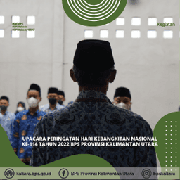 Dengan Tema “Ayo Bangkit Bersama, BPS Prov. Kaltara Melaksanakan Upacara Hari Kebangkitan Nasional