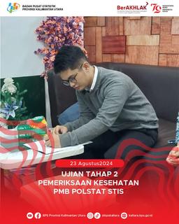 Ujian Tahap 3 Pemeriksaan Kesehatan PMB Polstat STIS