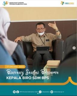 Bincang Santai Bersama Kepala Biro SDM BPS