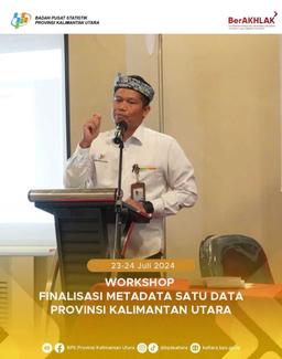 Workshop Finalisasi Metadata Satu Data Indonesia di Provinsi Kalimantan Utara 