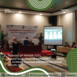 Rapat Koordinasi Pokja Pendataan Lengkap Koperasi dan UMKM (PL-KUMKM) 2022 Provinsi Kaltara