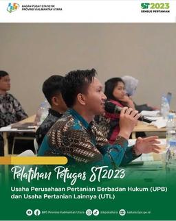 Pelatihan Petugas Pencacahan Lengkap ST2023 UPB/UTL Provinsi Kalimantan Utara