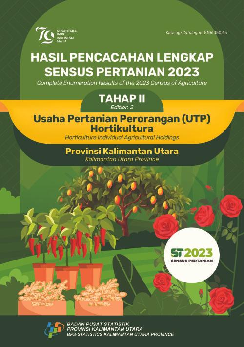 Hasil Pencacahan Lengkap Sensus Pertanian 2023 - Tahap II: Usaha Pertanian Perorangan (UTP) Hortikultura Provinsi Kalimantan Utara