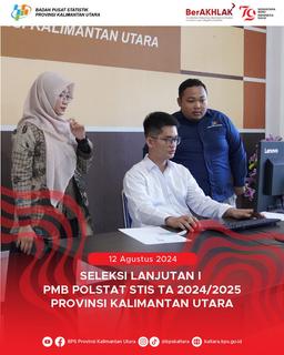 Seleksi Lanjutan Tahap Pertama PMB Polstat STIS TA 2024/2025