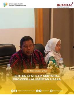 Bimtek Statistik Sektoral Provinsi Kalimantan Utara 