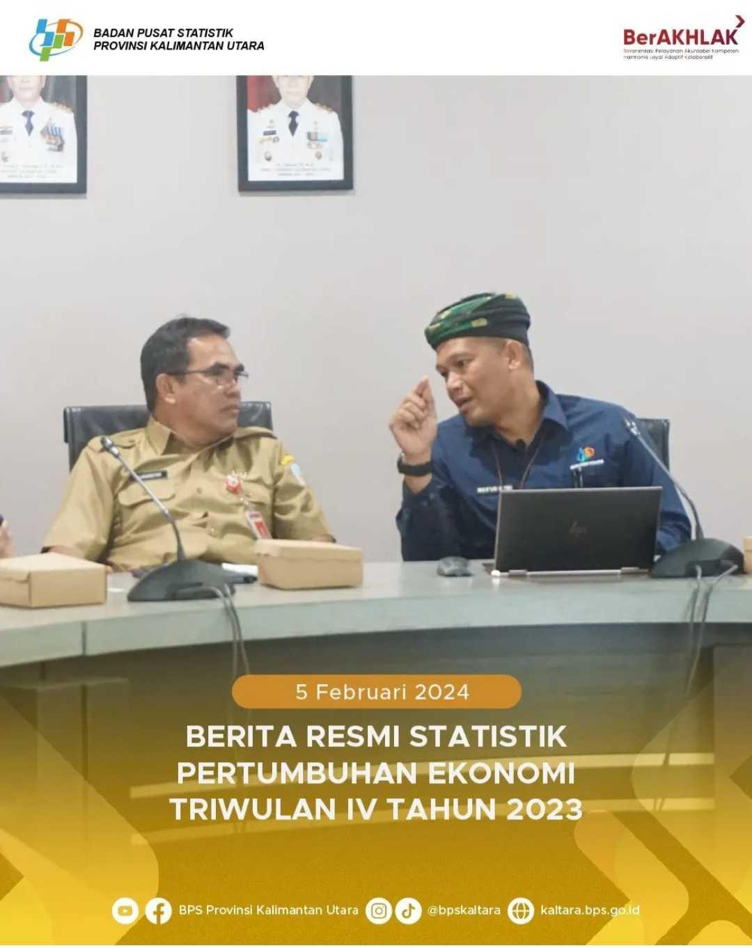 Rilis Pertumbuhan Ekonomi Triwulan IV - 2023