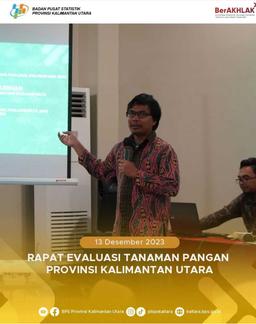 Rapat Evaluasi Tanaman Pangan Provinsi Kalimantan Utara