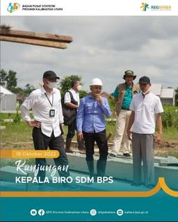 Kunjungan Kepala Biro SDM BPS