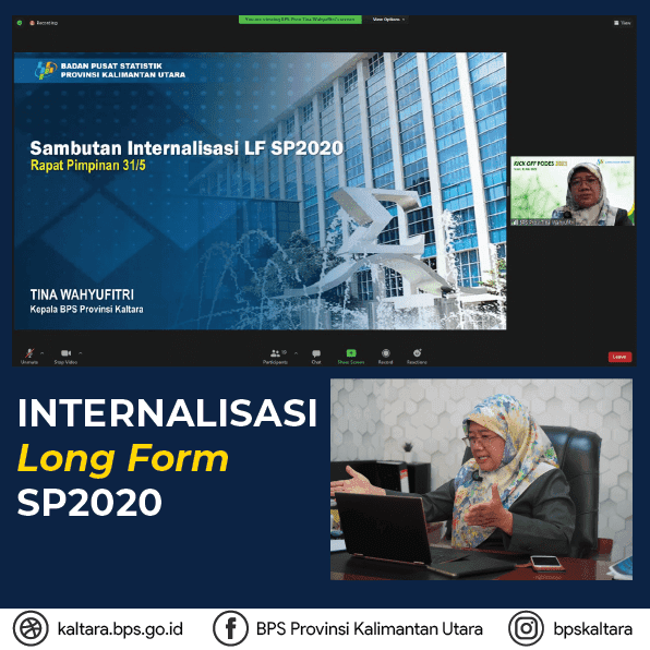 Persiapan Pelaksanaan Longform Sensus Penduduk 2020 BPS Provinsi Kalimantan Utara