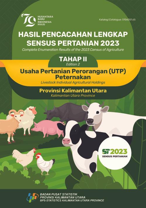 Hasil Pencacahan Lengkap Sensus Pertanian 2023 - Tahap II: Usaha Pertanian Perorangan (UTP) Peternakan Provinsi Kalimantan Utara