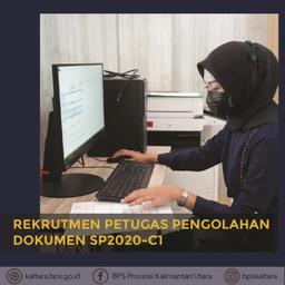 Rekrutmen Petugas Pengolahan Dokumen SP2020-C1 BPS Provinsi Kalimantan Utara