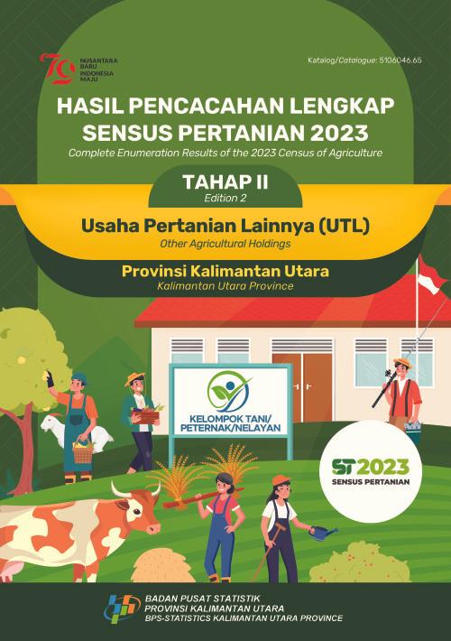 Hasil Pencacahan Lengkap Sensus Pertanian 2023 – Tahap II: Usaha Pertanian Lainnya (UTL) Provinsi Kalimantan Utara